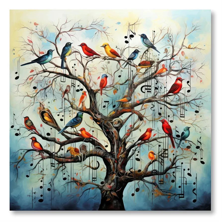 Livin'luxe Wood Paintings Modern Art Canvas Home Decor Wall Paintings With Frame Painting