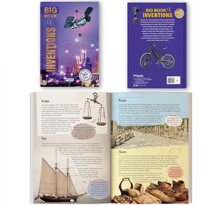 Majestic Book Club’s Big Book of Inventions | 365 Fascinating Facts | Educational Encyclopedia For Kids Age 8+ | Fact Book