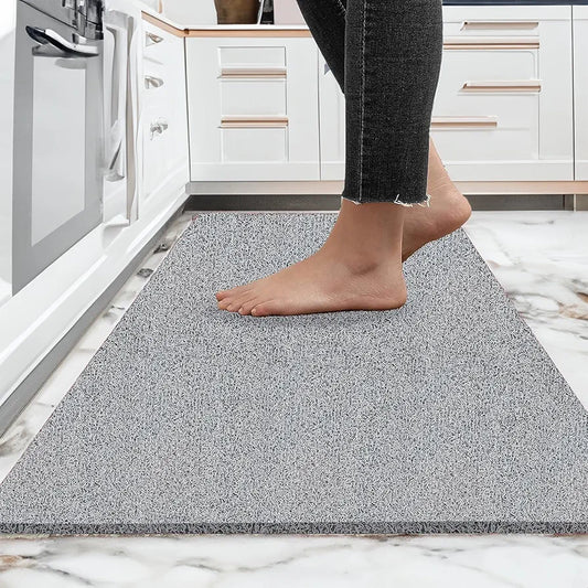 Ishro Home Cushion Noodle Mat Colour Grey For Home Kitchen & Floor Mat For Bedroom