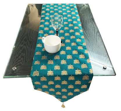 Pink Parrot- Dopian Silk Table Runner