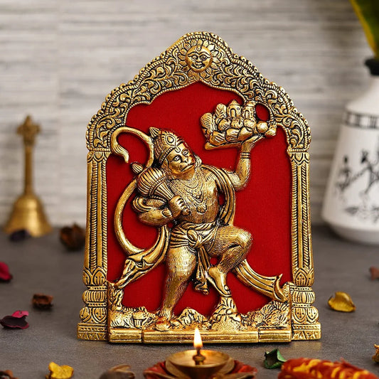 JaipurCrafts Metal Lord Hanuman Idol Statue for Home and Office Decor
