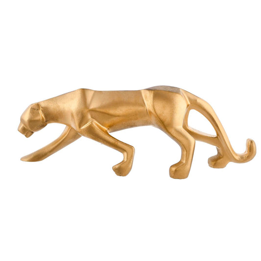 Resin Black Jaguar Showpiece