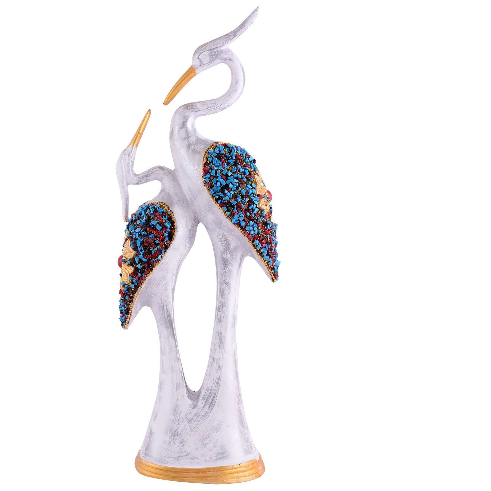Good Luck White Swan Home Decor Showpiece, Idols, Figurine for Home Office Decor| Gift Item