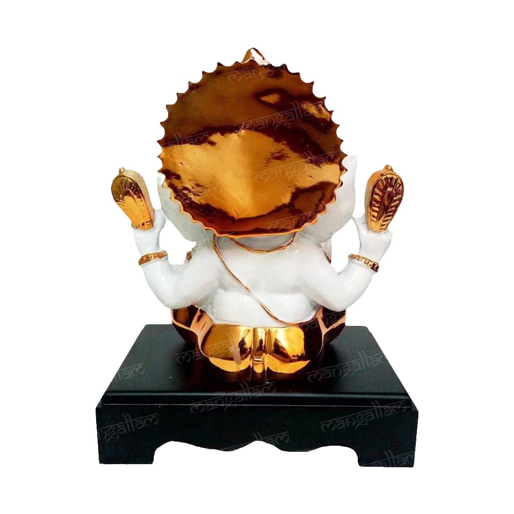 Svastika Four Armed Lord Ganesha Idol