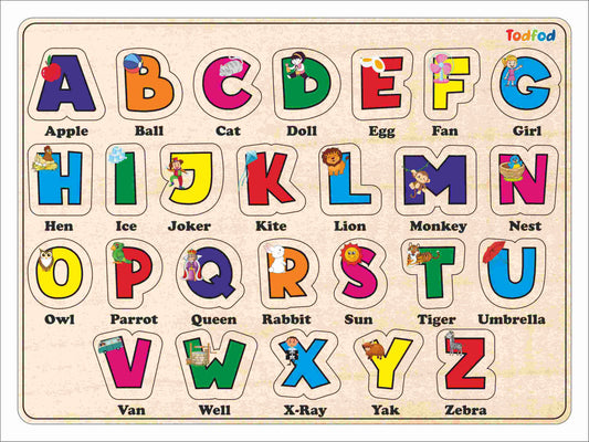 Wooden English Alphabets Toy for Kids