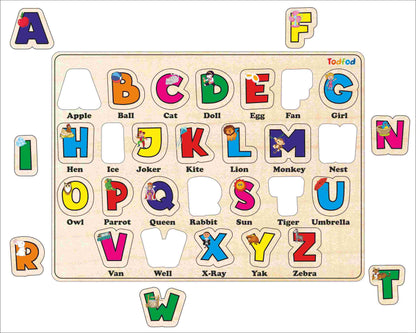Wooden English Alphabets Toy for Kids