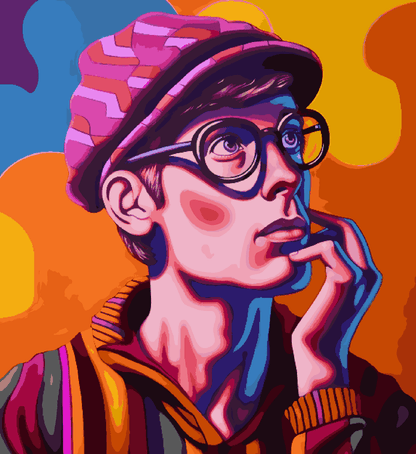 A Boy Thinking