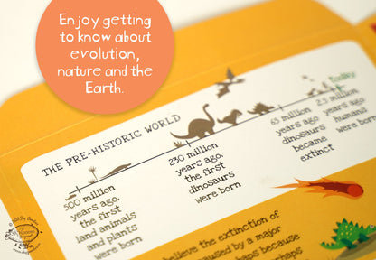 Mini Pterosaur DIY Dinosaur Paper Craft Kit