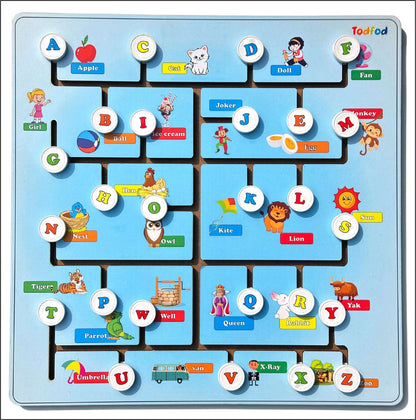 ABCD Maze Learning Toy