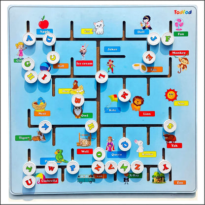ABCD Maze Learning Toy