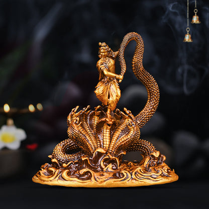Artarium Dancing Krishna Car Dashboard