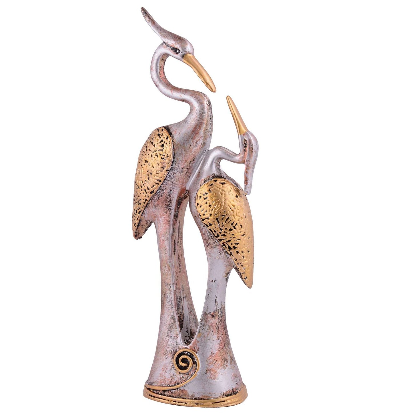 Good Luck Golden Swan Home Decor Showpiece, Idols, Figurine for Home Office Decor| Gift Item