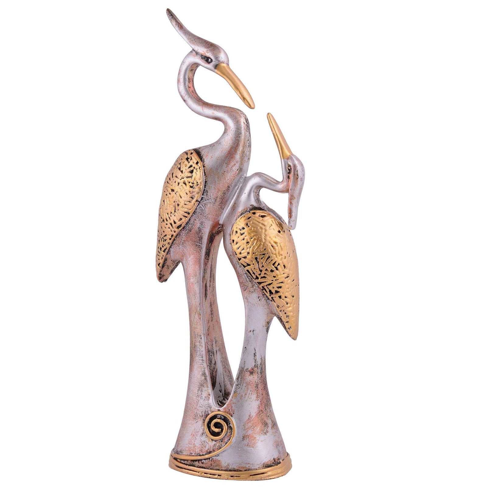 Good Luck Golden Swan Home Decor Showpiece, Idols, Figurine for Home Office Decor| Gift Item