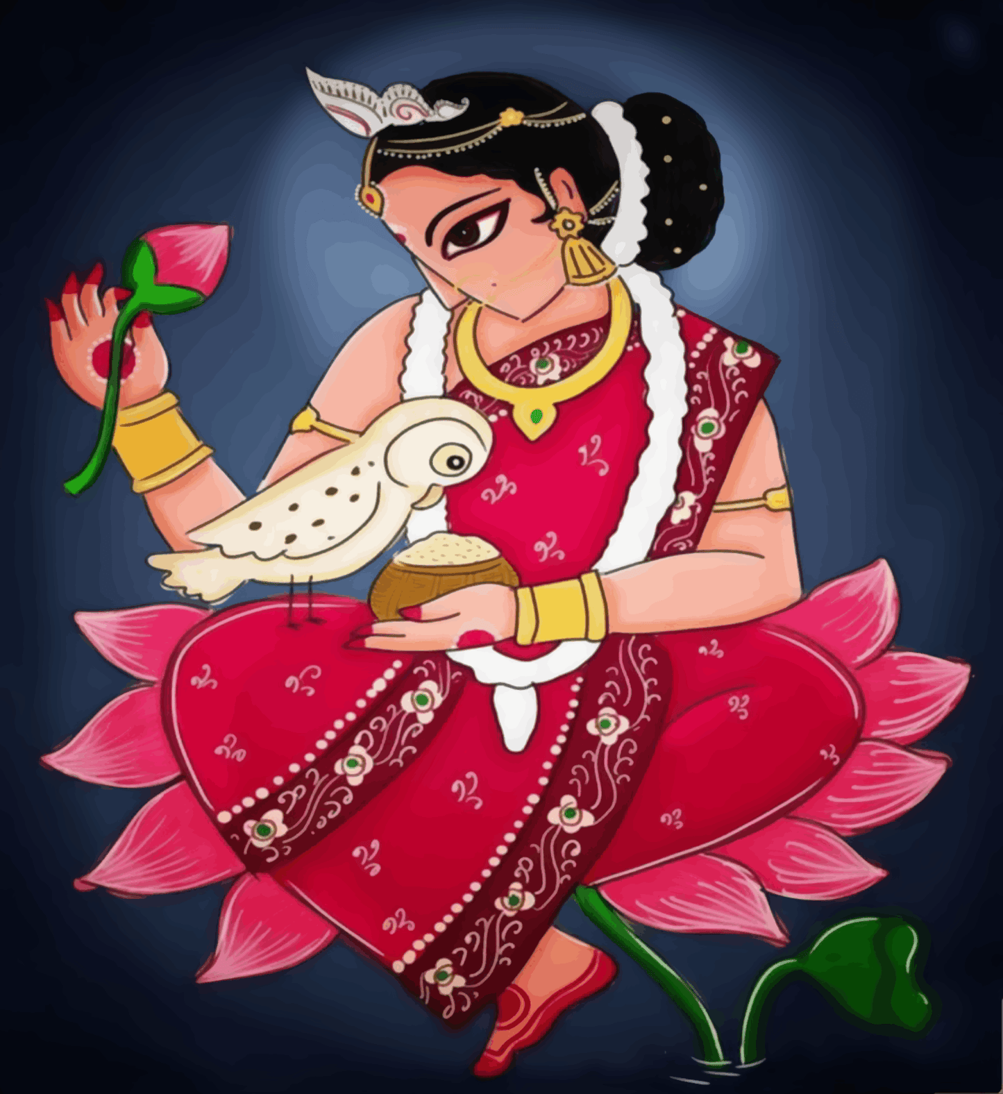 Lakshmi Maa Portrait