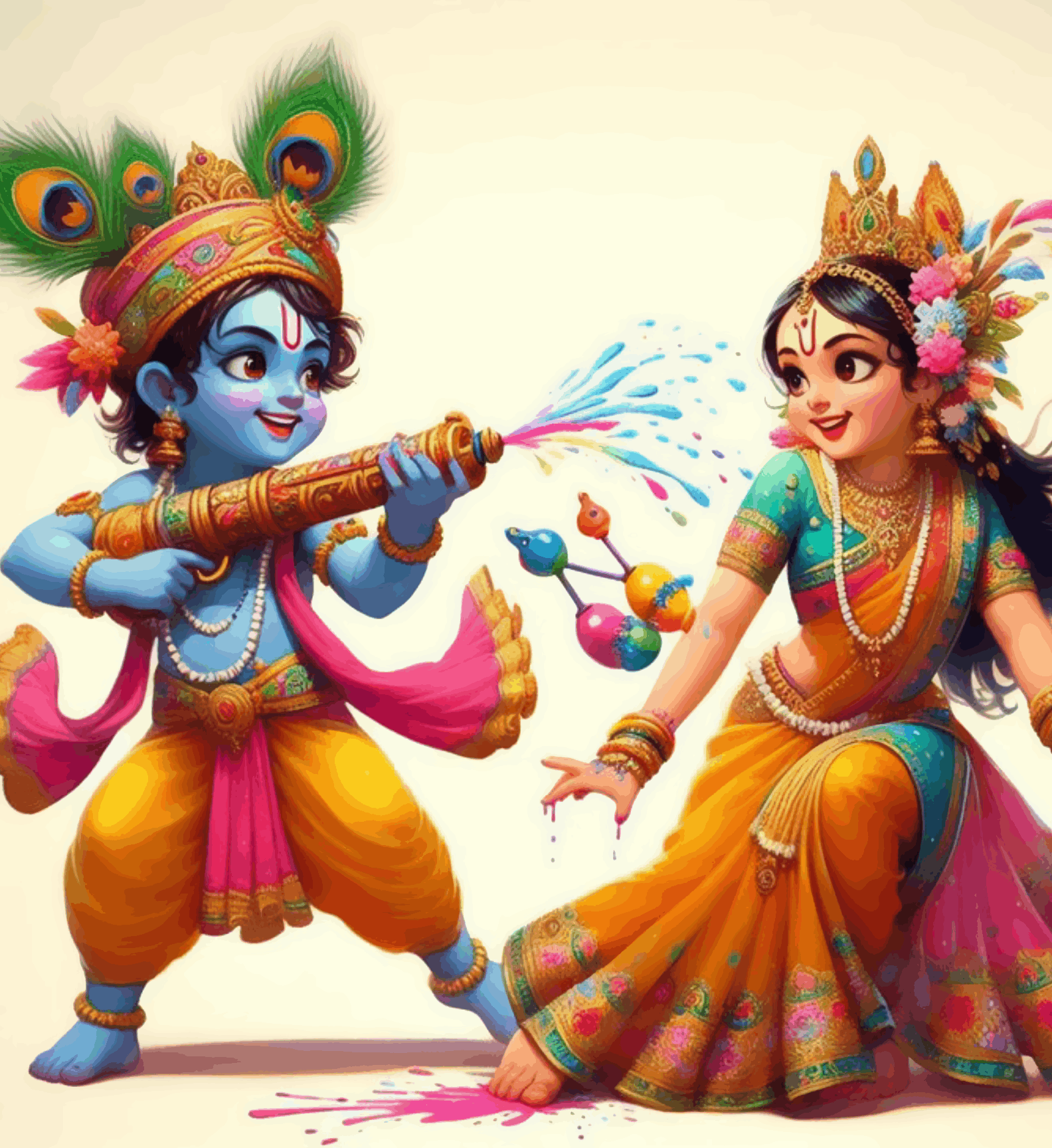 Radhe Shyam ki Holi