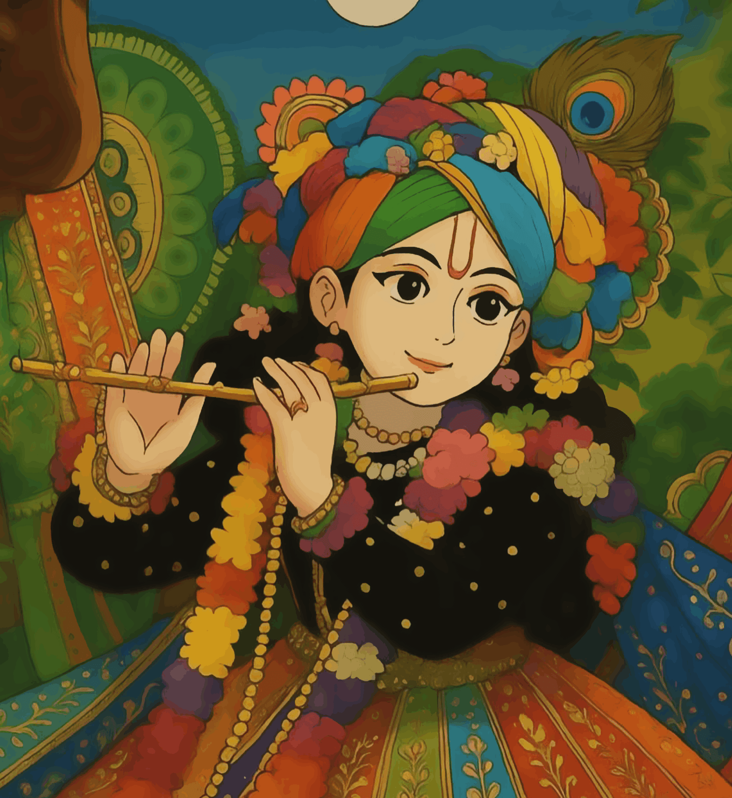 Shree Hari - Ghibli Addition Radha Krishna