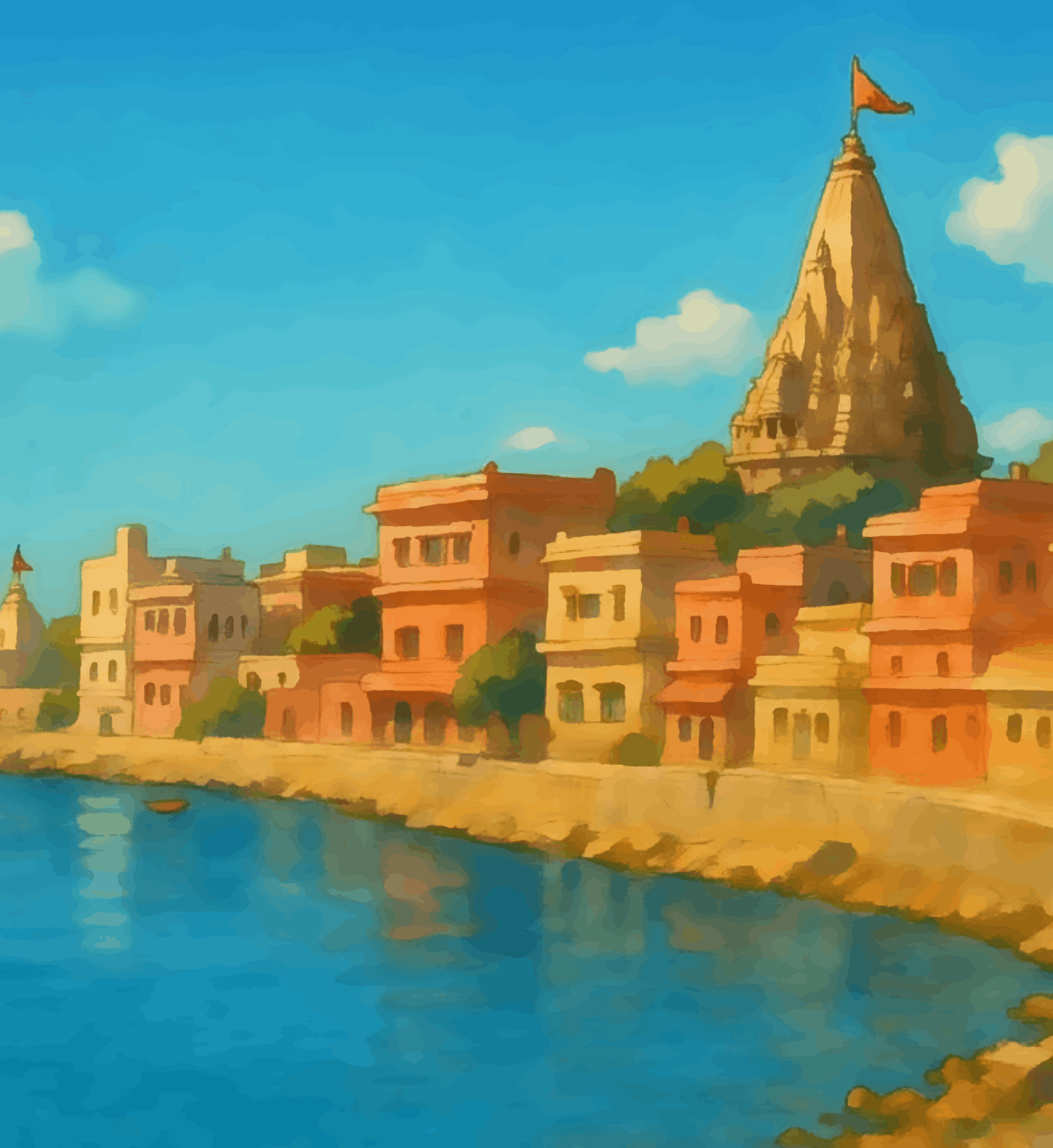 Dwarka Nagri - Ghibli Addition Krishna