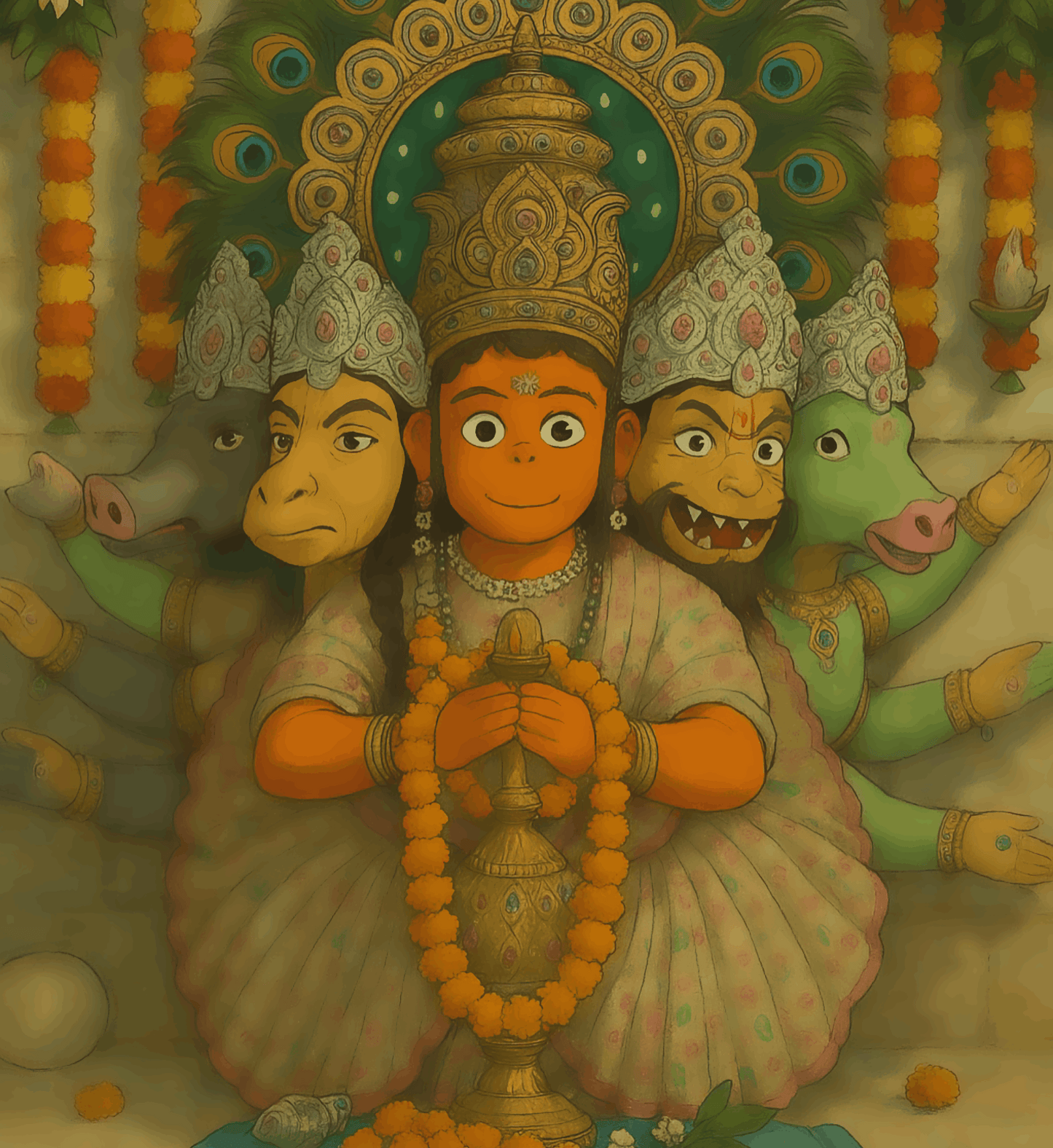 Panchmukhi - Ghibli Addition Hanumanji
