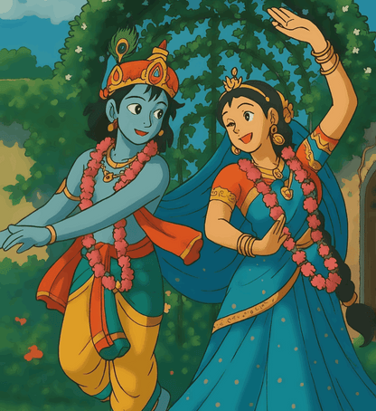 Madhur Rasleela - Ghibli Addition Radha Krishna
