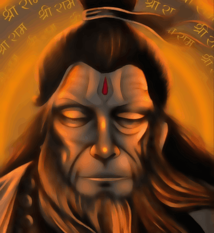 Hanuman and Cosmos - Hanumanji