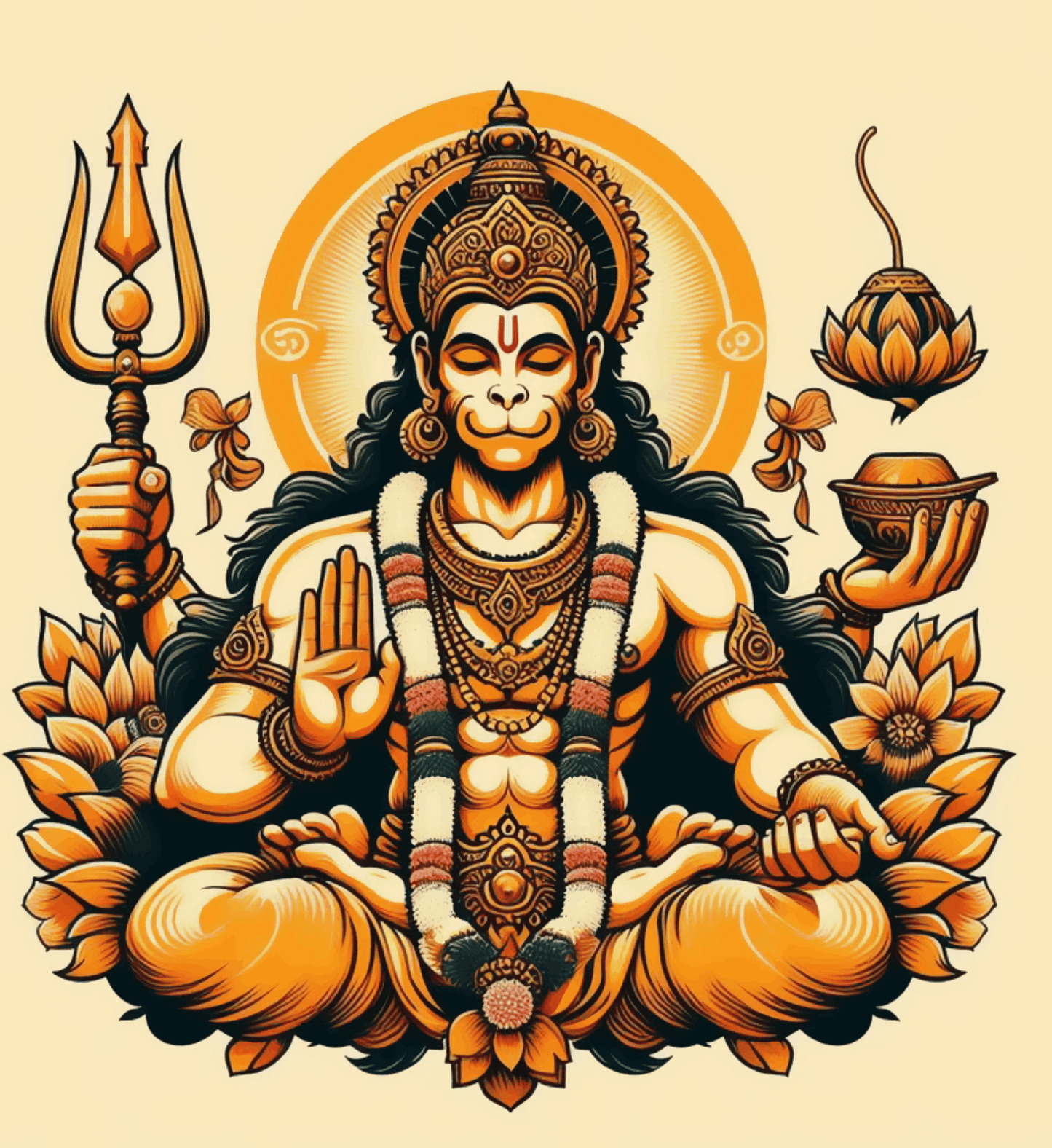 Jai Shree Ram - Hanumanji  The Devotee