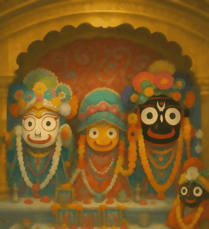 Chaturdha Murti - Ghibli Addition Jagannath Puri