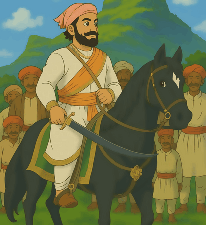 Rise of the Maratha's - Ghibli Edition Shivaji Maharaj