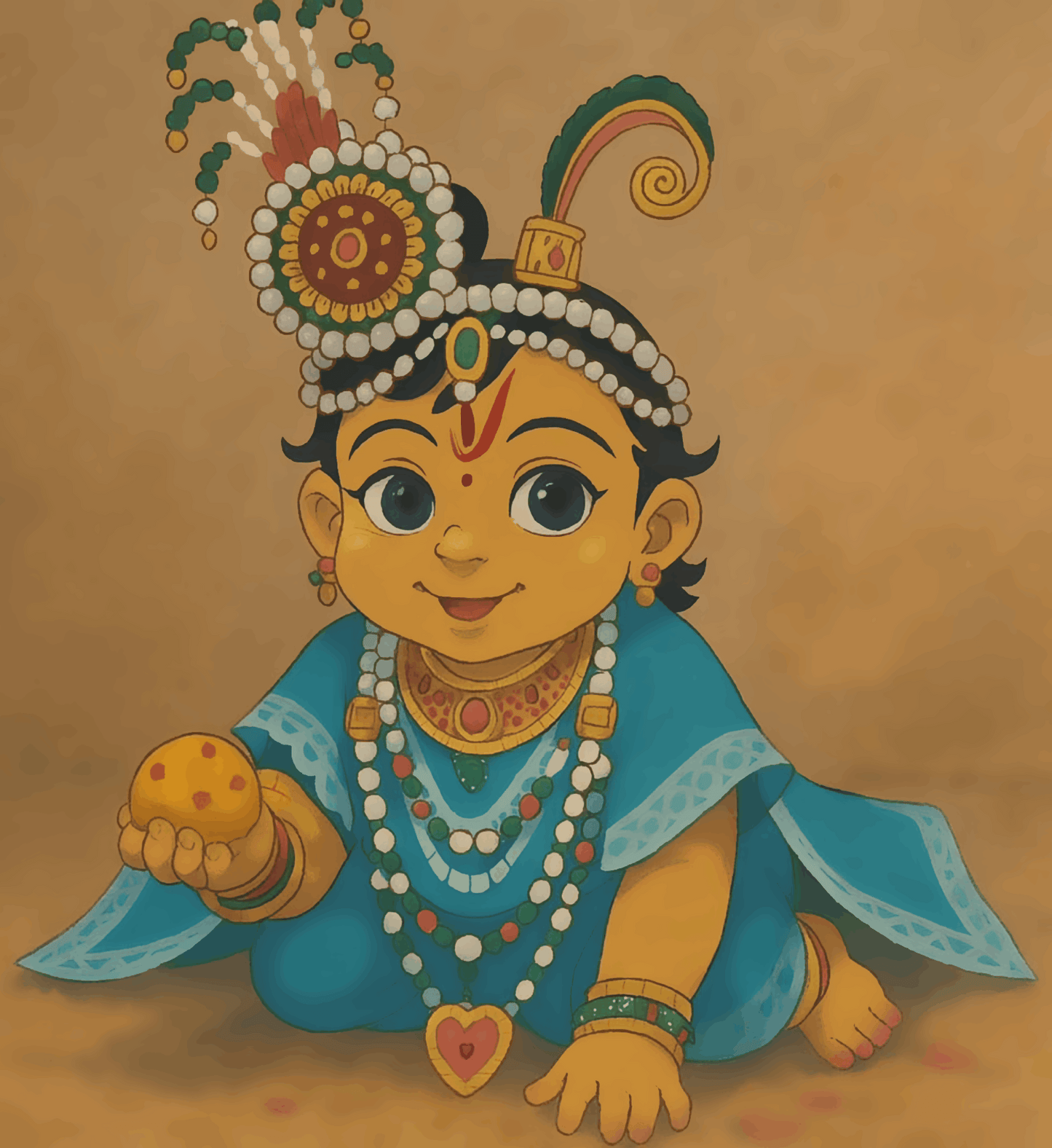 Laddo Gopal - Ghibli Edition