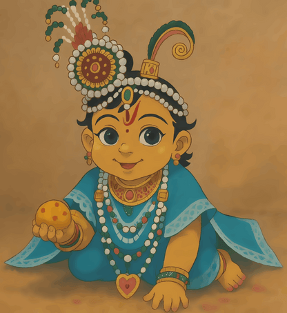 Laddo Gopal - Ghibli Edition