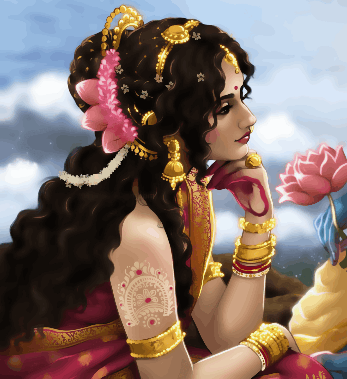 Mahalakshmi Roop - Radharani