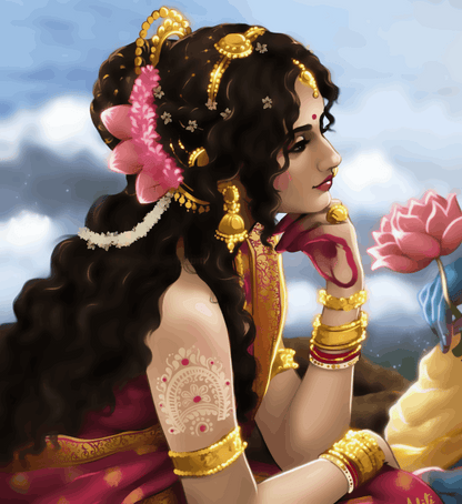 Mahalakshmi Roop - Radharani