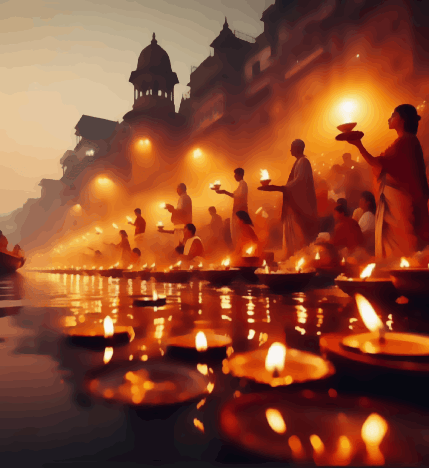 Maha Ganga Aarti- Ghat