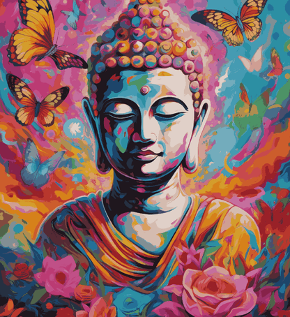 Buddha Full Colourful