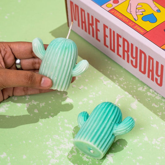 DIY Cactus Candle Kit
