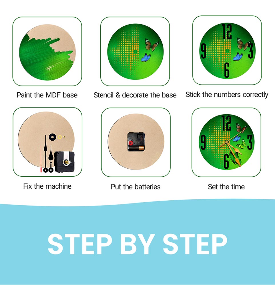 DIY Clock Making Kit | 5years+