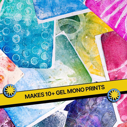 DIY Gel Plate Monoprinting Kit