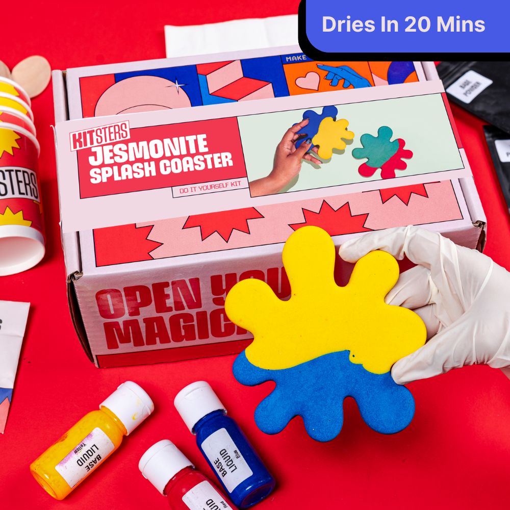 DIY Jesmonite Splash Coaster Kit