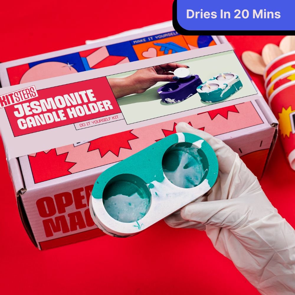 DIY Jesmonite Tea Light Candle Holder Kit