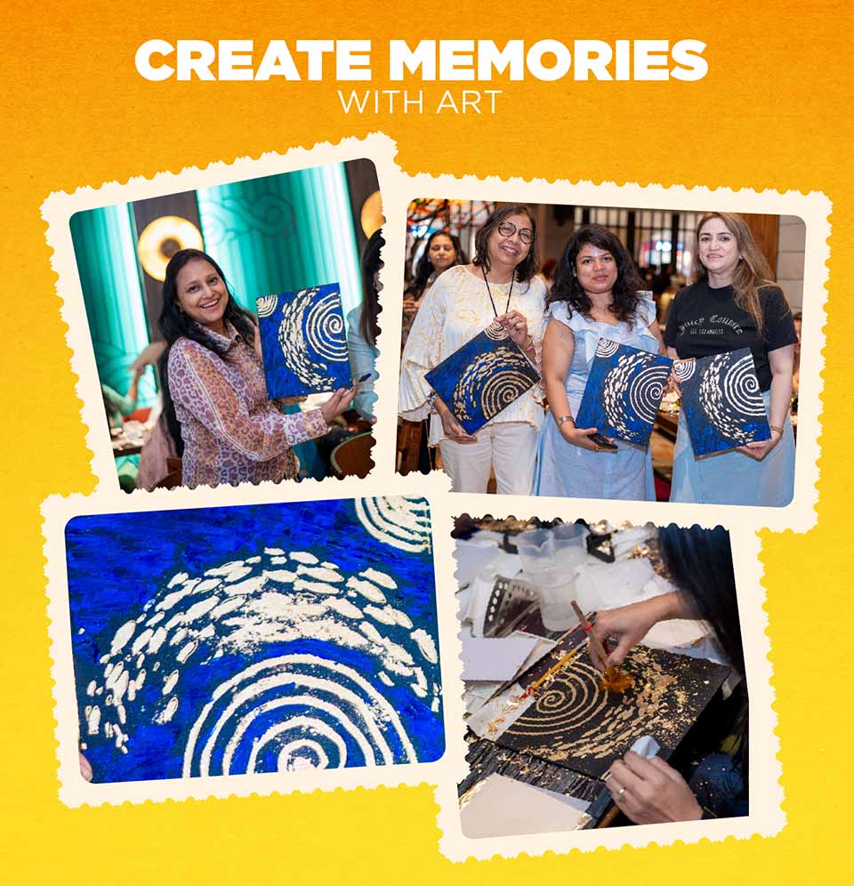 DIY Gold Foil Painting Kit | 5years+