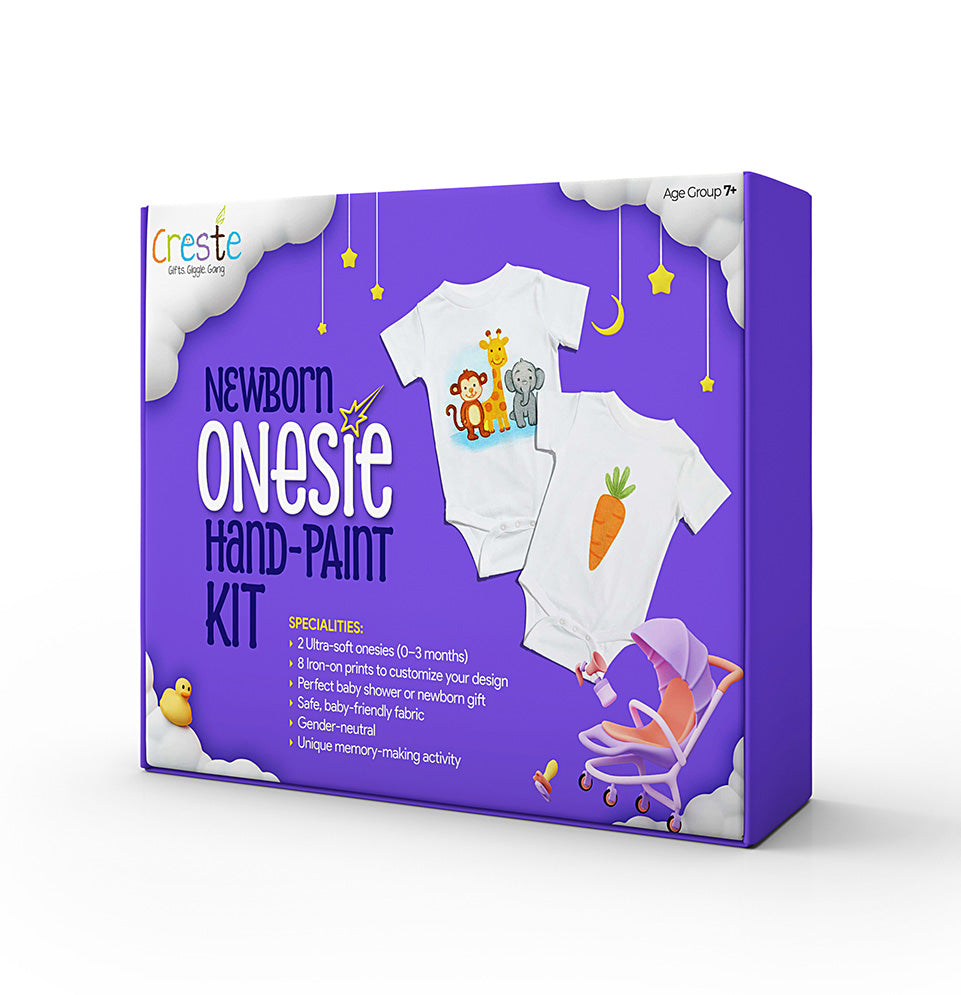DIY Newborn Onesie Hand Paint Kit | up to 3years