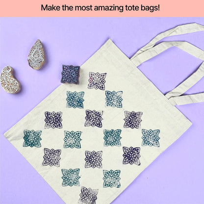 DIY Block Printing Kit (Tote Bag)