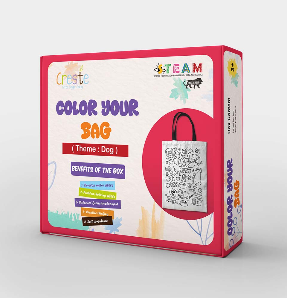 DIY Color Your Bag Kit Available with Different Themes | 3years+