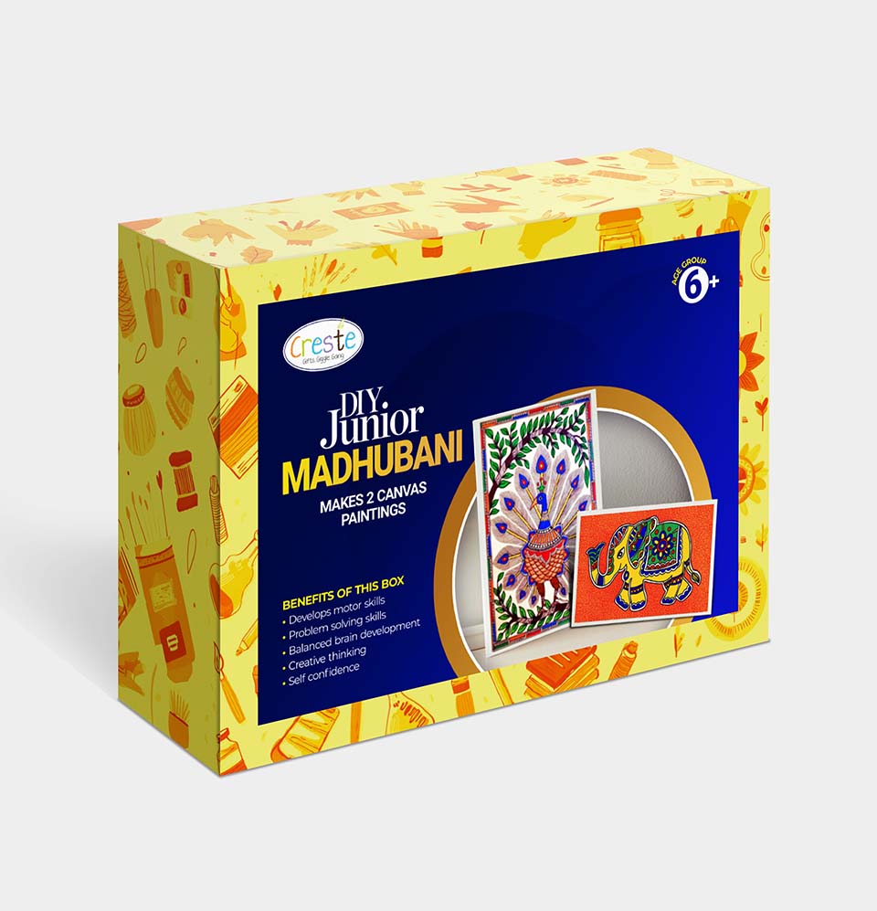 DIY Junior Madhubani Kit | 8years+