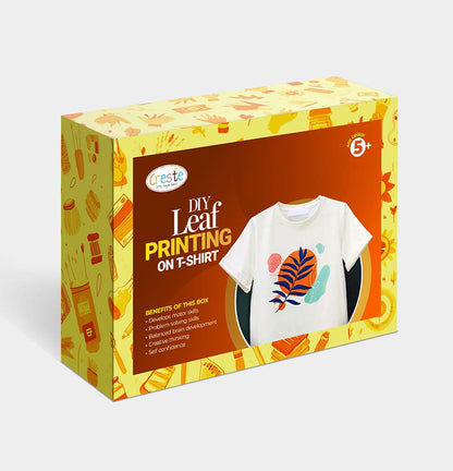 DIY Leaf Printing on Tshirt Kit | 5years+