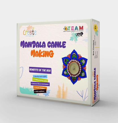 DIY Mandala Candle Making Kit | 5years+