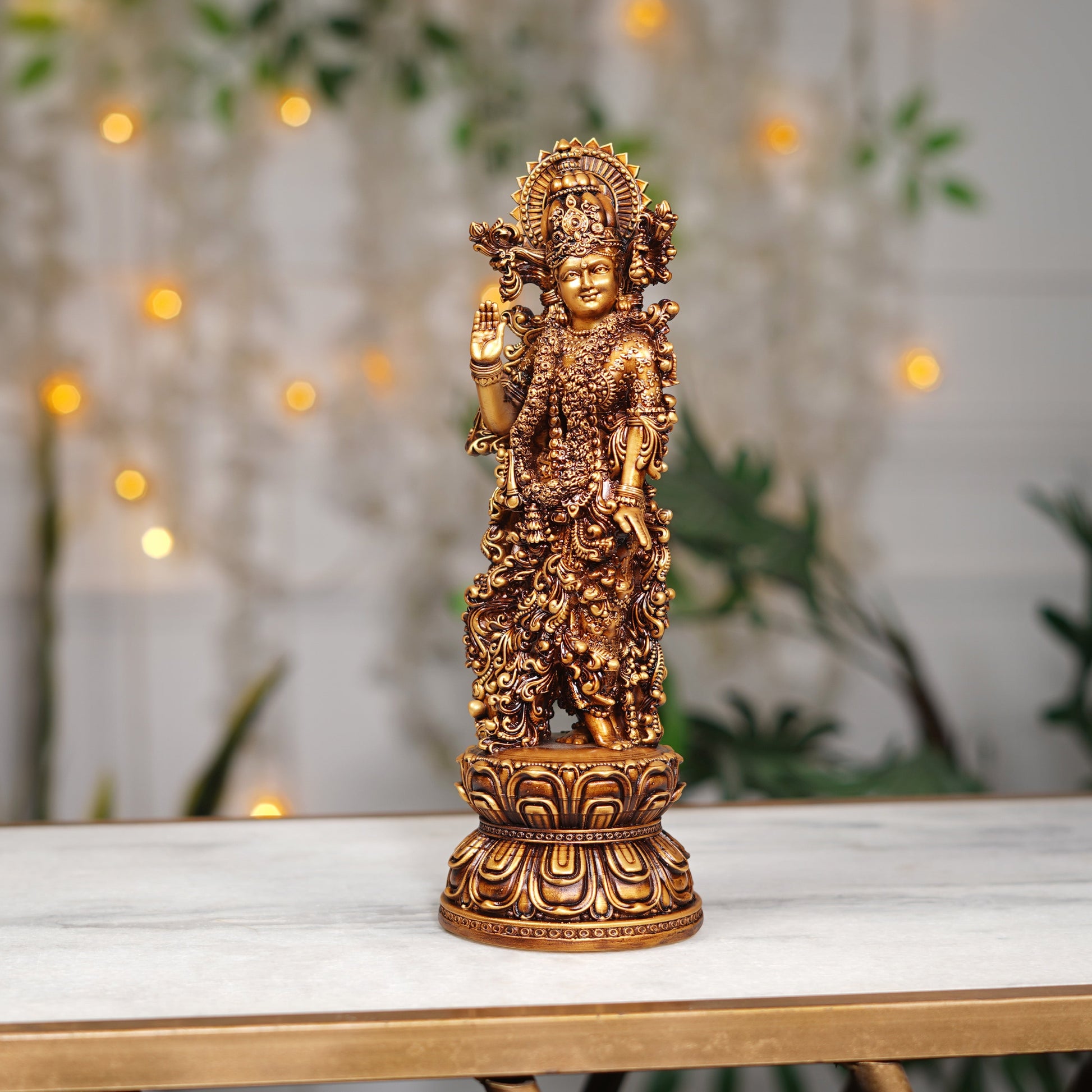 Artarium Antique Radha Krishna Idol