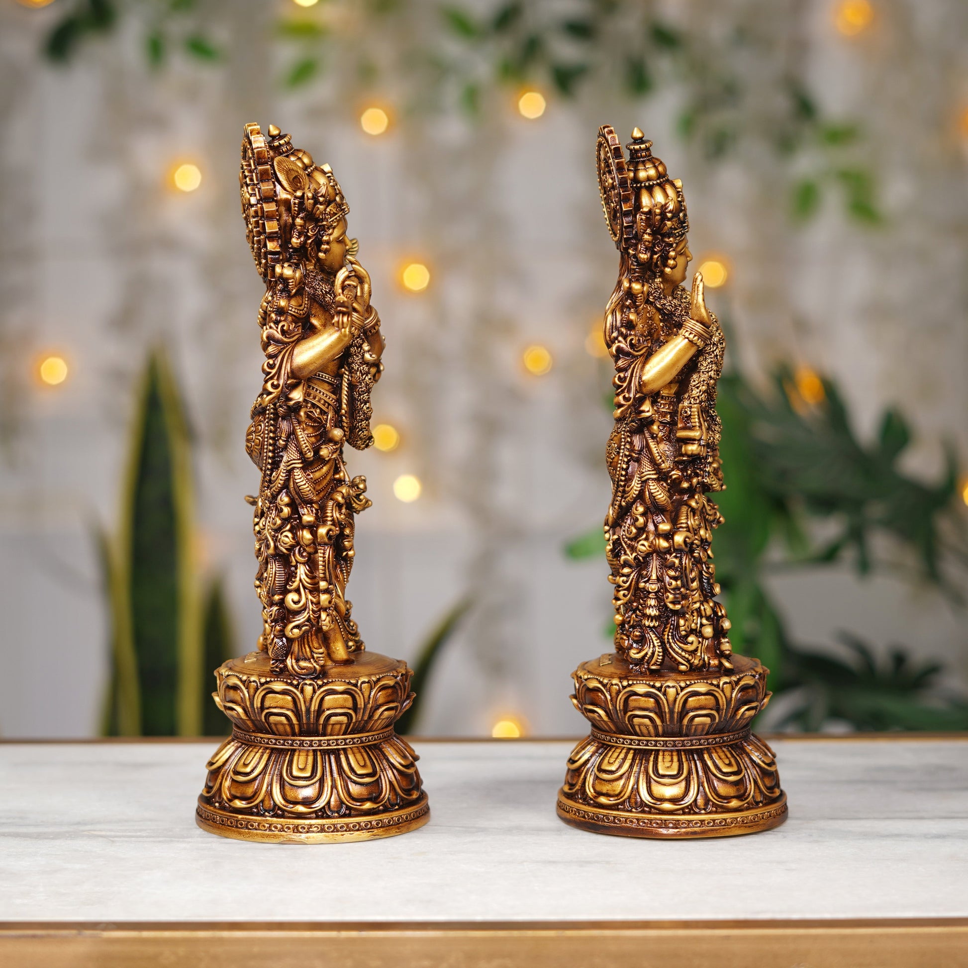 Artarium Antique Radha Krishna Idol