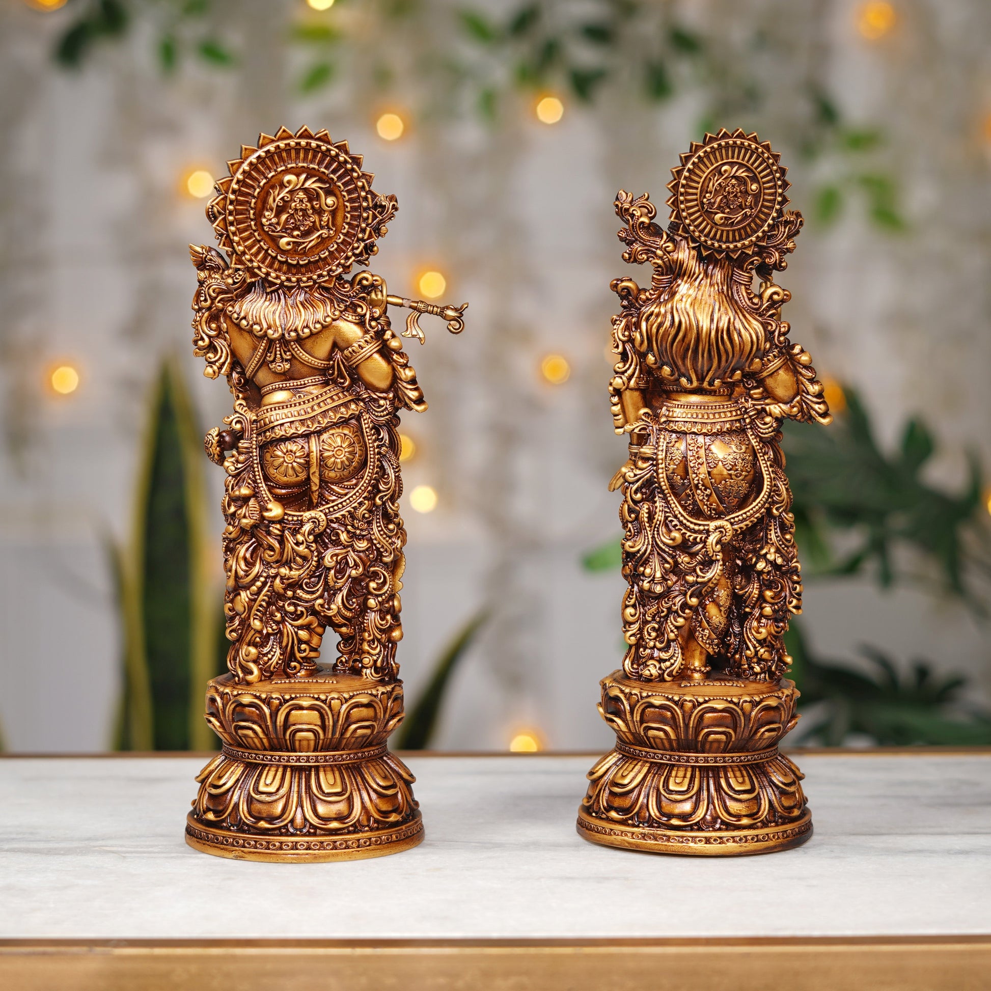 Artarium Antique Radha Krishna Idol