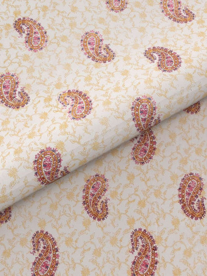 100% Pure Cotton Traditional Printed Bedsheet for Double Bed King Size Bedsheet with 2 Pillow Covers