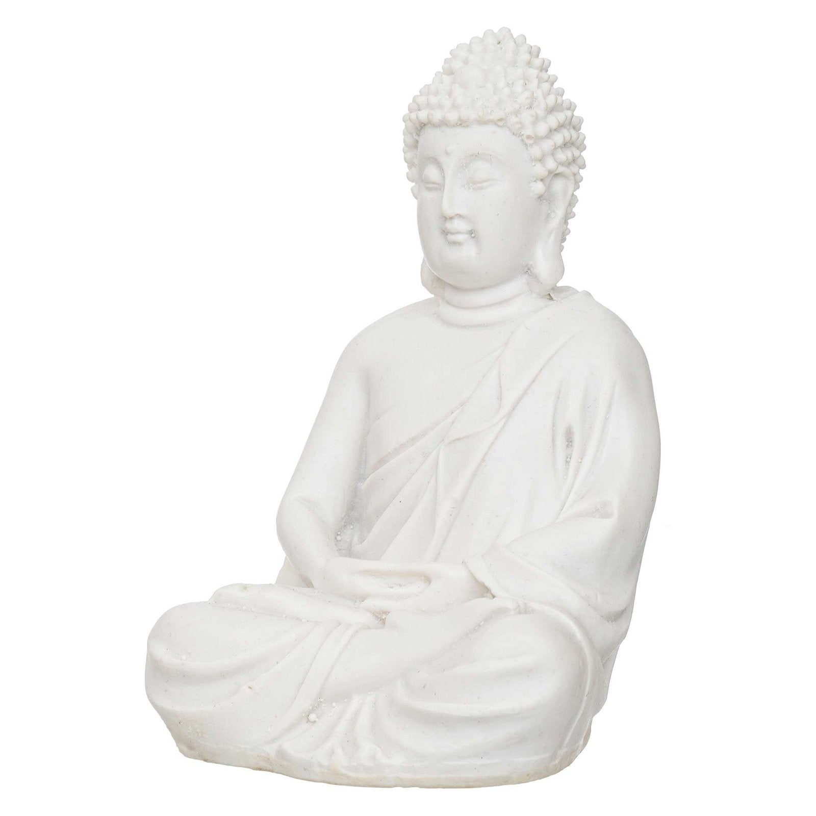 marble Meditating Buddha/Buddh/Gautam Buddha Statue Lord Figurine/Idol/Murti Gift Items Showpiece for HomeDecor Decoration Gifting